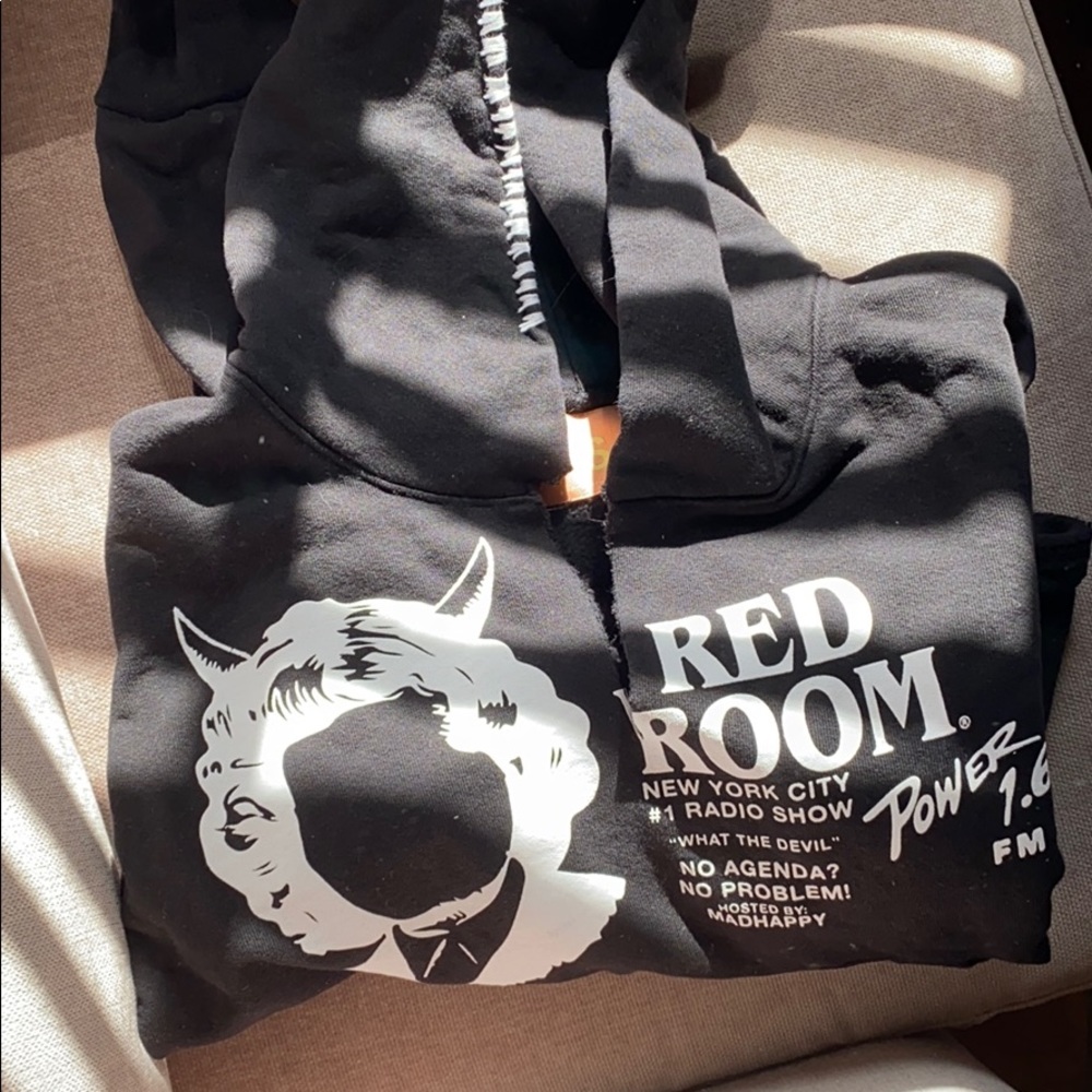 Madhappy black red room sweatshirt